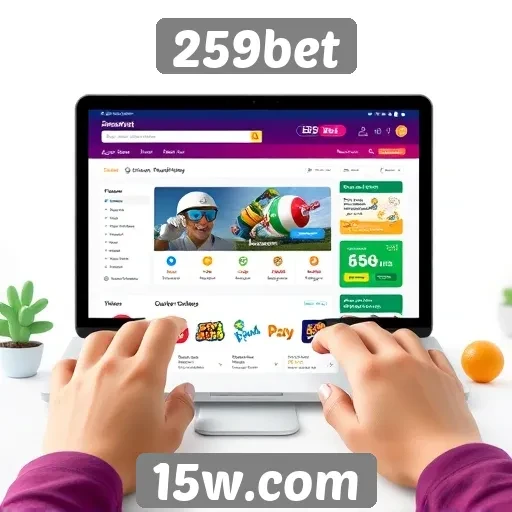 Navegação e usabilidade da plataforma 259bet