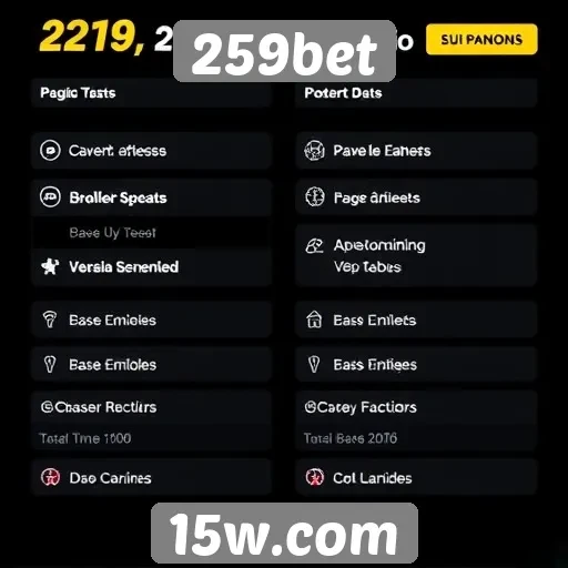 Comparativo de métodos de pagamento no 259bet